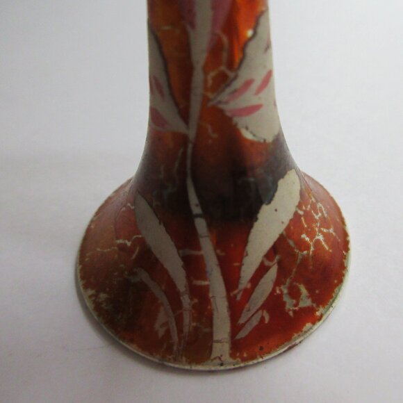 2 Hand Blown Glass Christmas Ornament Trumpet French Horn Bugle Vtg Missing Cap - Picture 8 of 16